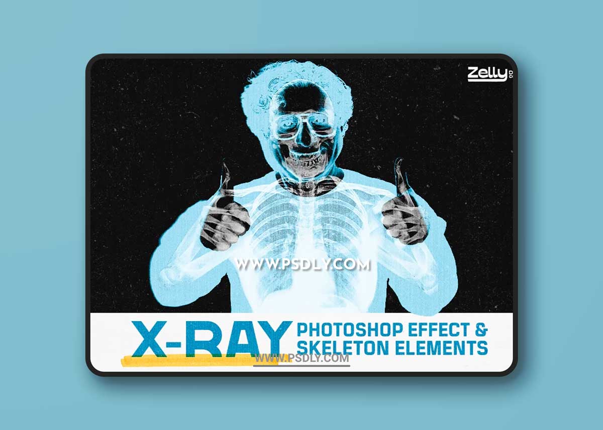 CreativeMarket - X-Ray Photo Effect & Elements 6219667 1 CreativeMarket - X-Ray Photo Effect & Elements 6219667