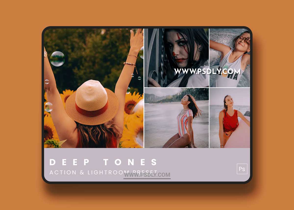 Deep Tones Action & Lightroom Preset 1 Deep Tones Action & Lightroom Preset