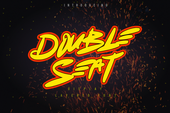 Double Seat Font 1 Double Seat Font