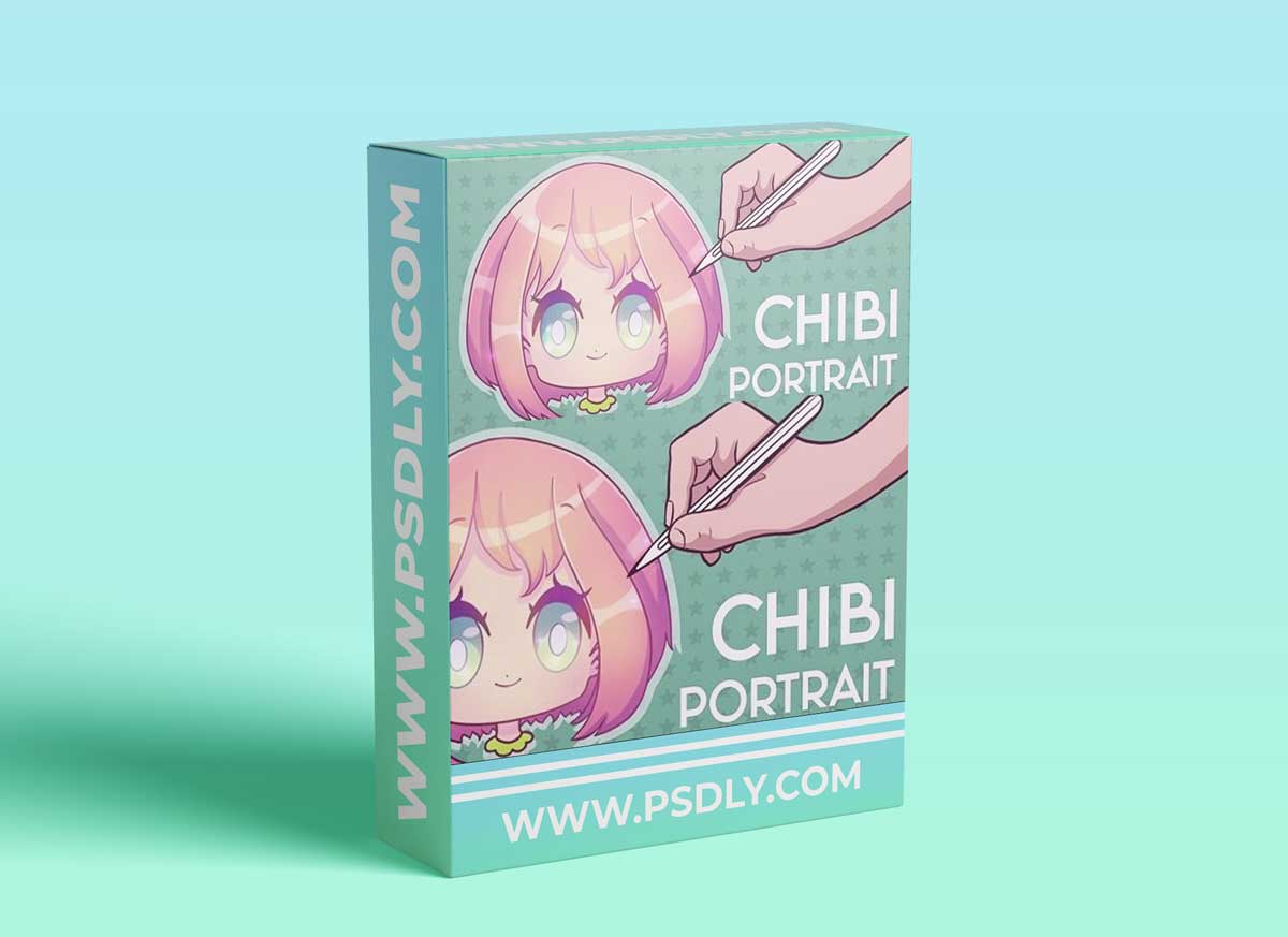 Draw a Cute Cartoon Chibi Character Portrait | Procreate 1 Draw a Cute Cartoon Chibi Character Portrait | Procreate