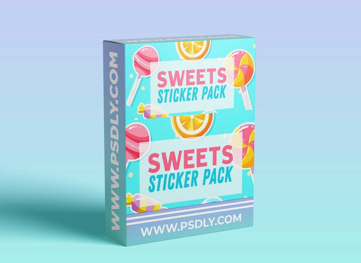 Draw a Sticker Pack in Procreate: Candy Themed Illustrations 1 Draw a Sticker Pack in Procreate: Candy Themed Illustrations