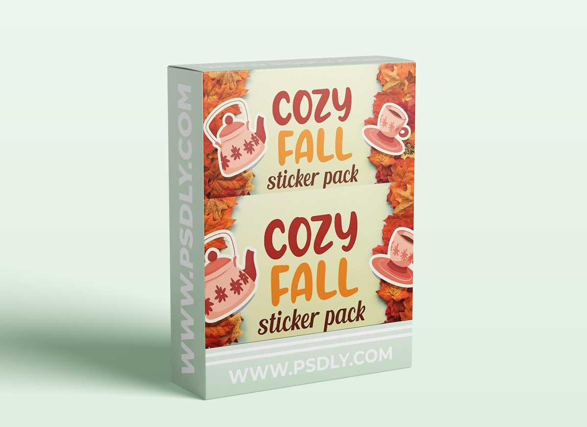 Draw a Sticker Pack in Procreate: Cozy Fall Vibe Illustrations 1 Draw a Sticker Pack in Procreate: Cozy Fall Vibe Illustrations