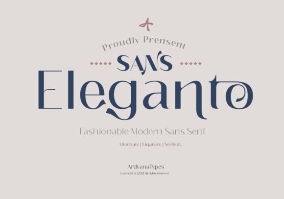 Eleganto Font 1 Eleganto Font