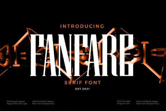 Fanfare Font 1 Fanfare Font