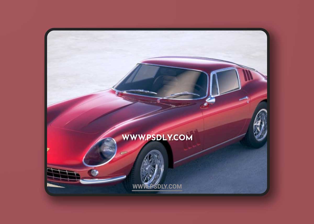 Ferrari 275 GTB 1964-1968 3D Model 1 Ferrari 275 GTB 1964-1968 3D Model