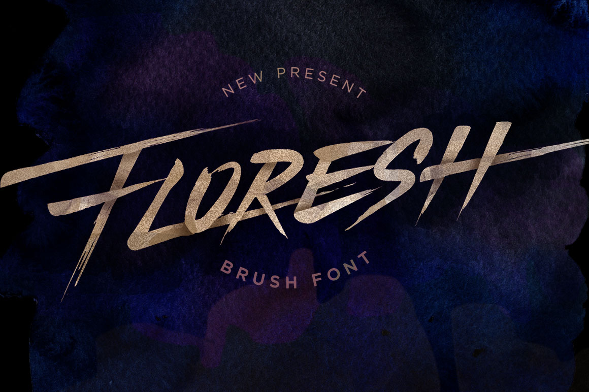 Floresh Typeface Fonts 1 Floresh Typeface Fonts