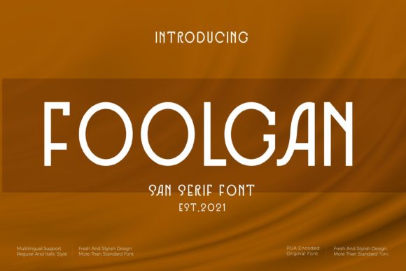 Foolgan Font 1 Foolgan Font