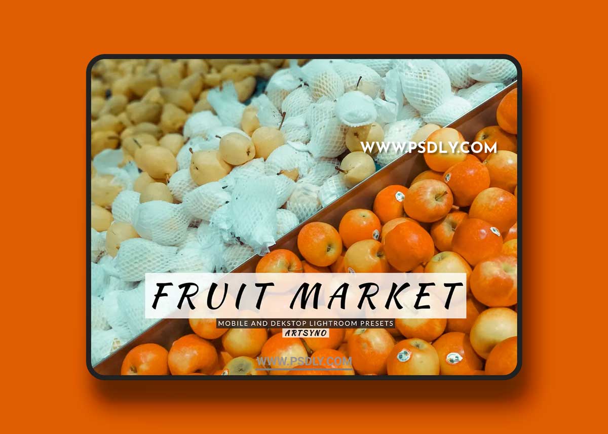 Fruit Market Lightroom Presets Dekstop and Mobile 1 Fruit Market Lightroom Presets Dekstop and Mobile