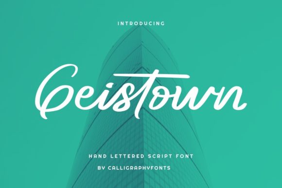 Geistown Font 1 Geistown Font