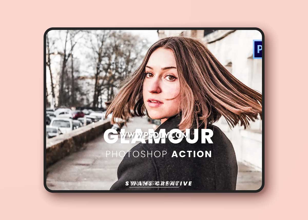 Glamour Photoshop Action 1 Glamour Photoshop Action