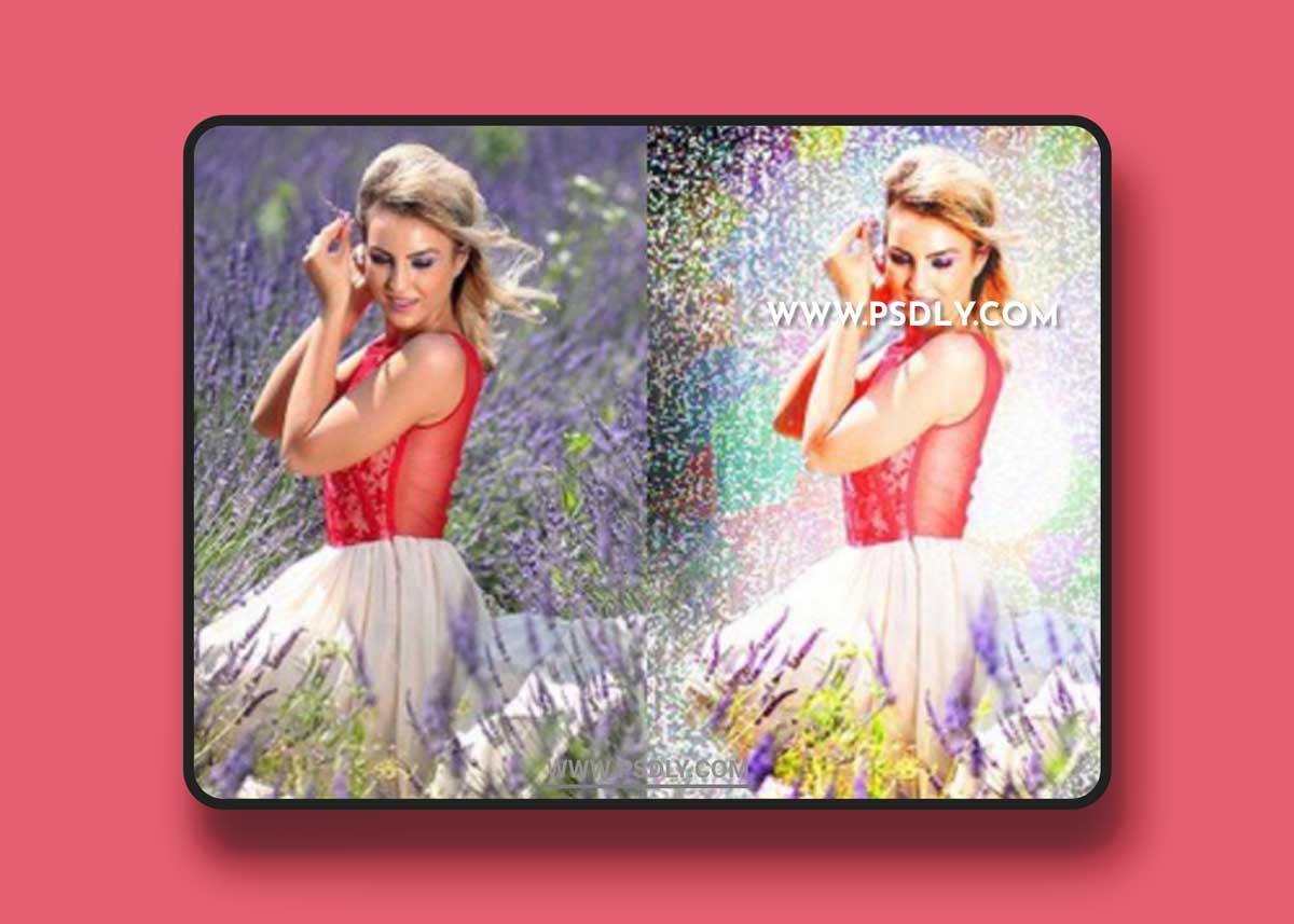 Grain of Stars Photoshop Action 1 Grain of Stars Photoshop Action