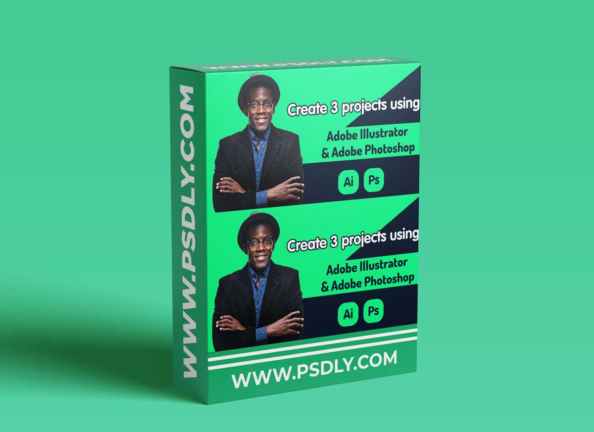 Graphic design for beginners: Create 3 projects in Adobe Photoshop and Adobe Illustrator 1 Graphic design for beginners: Create 3 projects in Adobe Photoshop and Adobe Illustrator