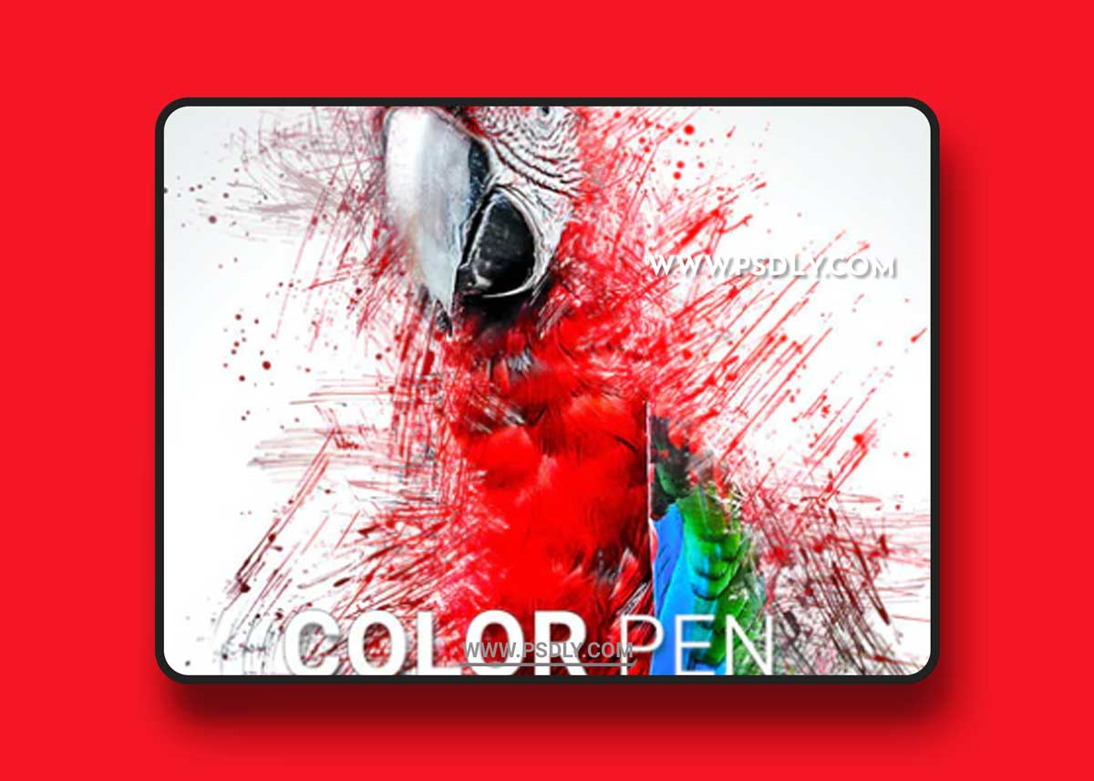 GraphicRiver - Color Pen Photoshop Action 22823757 1 GraphicRiver - Color Pen Photoshop Action 22823757
