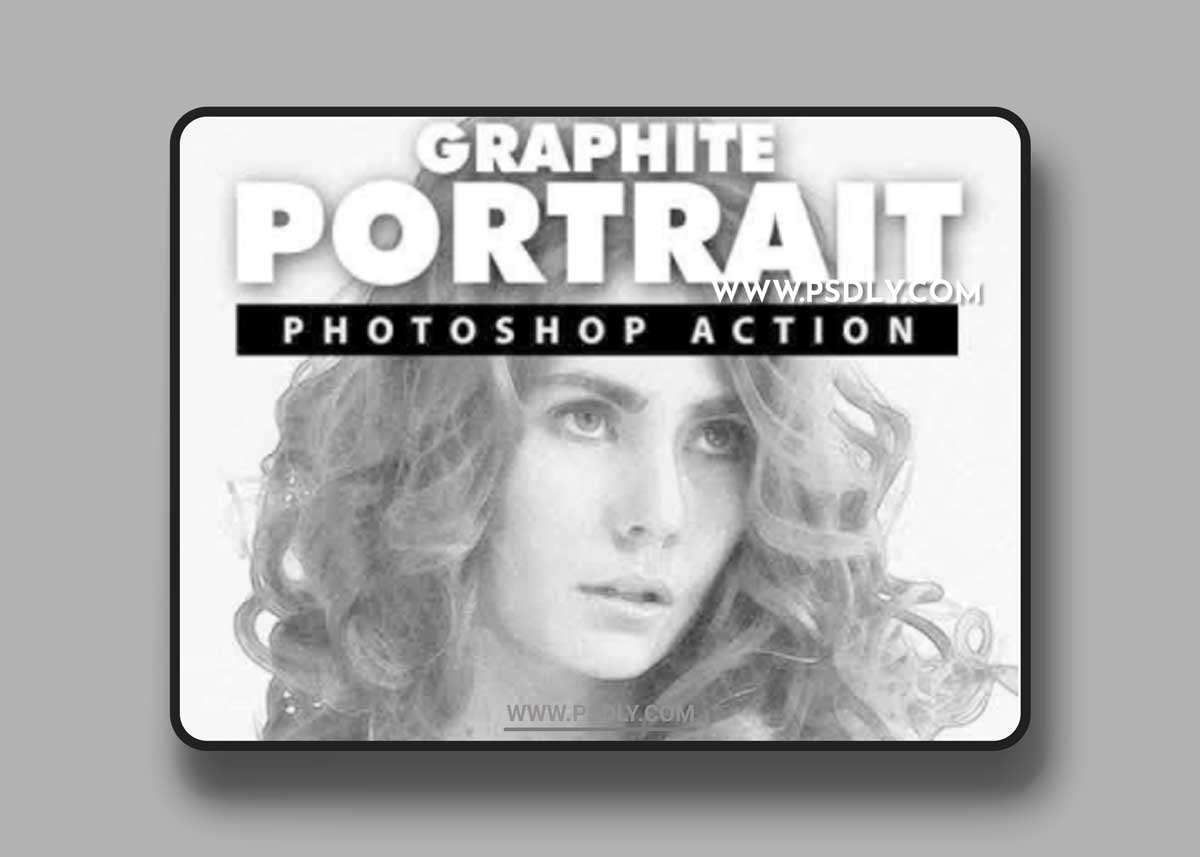 GraphicRiver - Graphite Portrait Photoshop Action 20428615 1 GraphicRiver - Graphite Portrait Photoshop Action 20428615