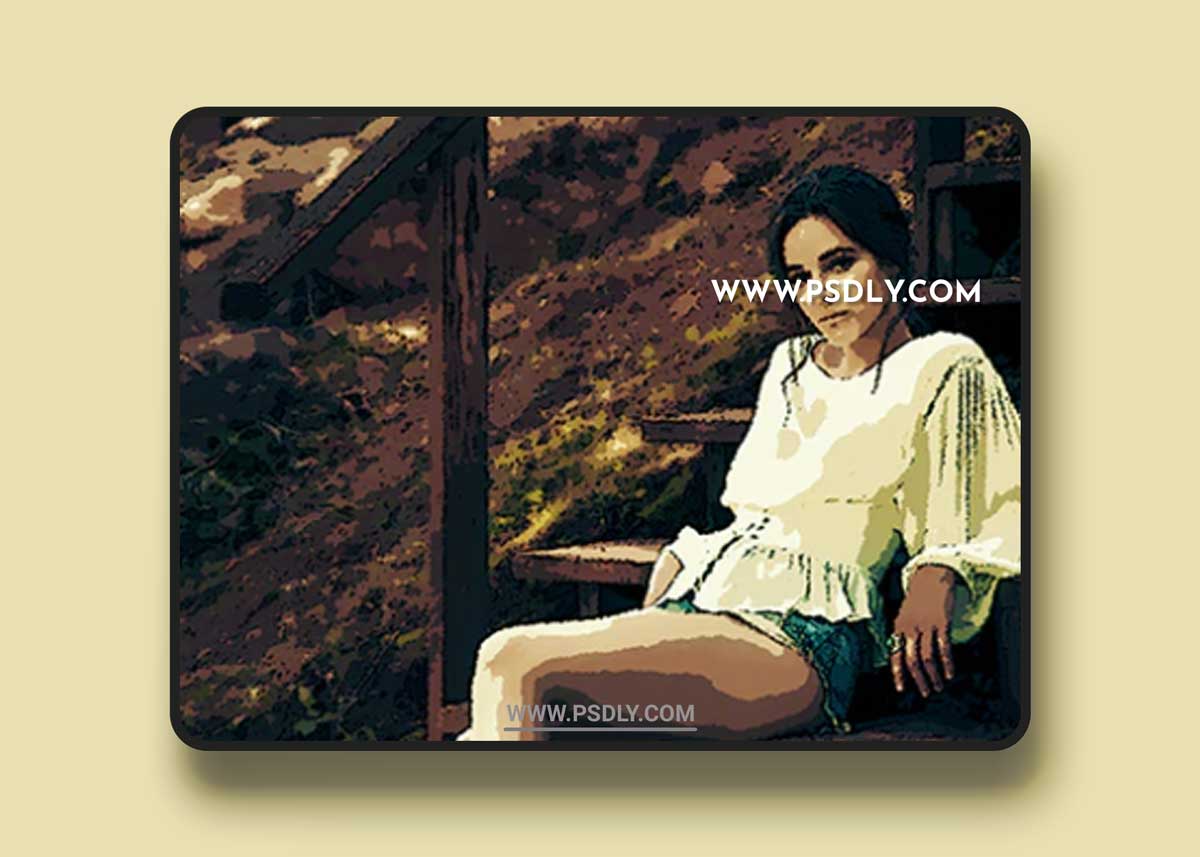 GraphicRiver - Painted Canvas Effect 21145279 1 GraphicRiver - Painted Canvas Effect 21145279