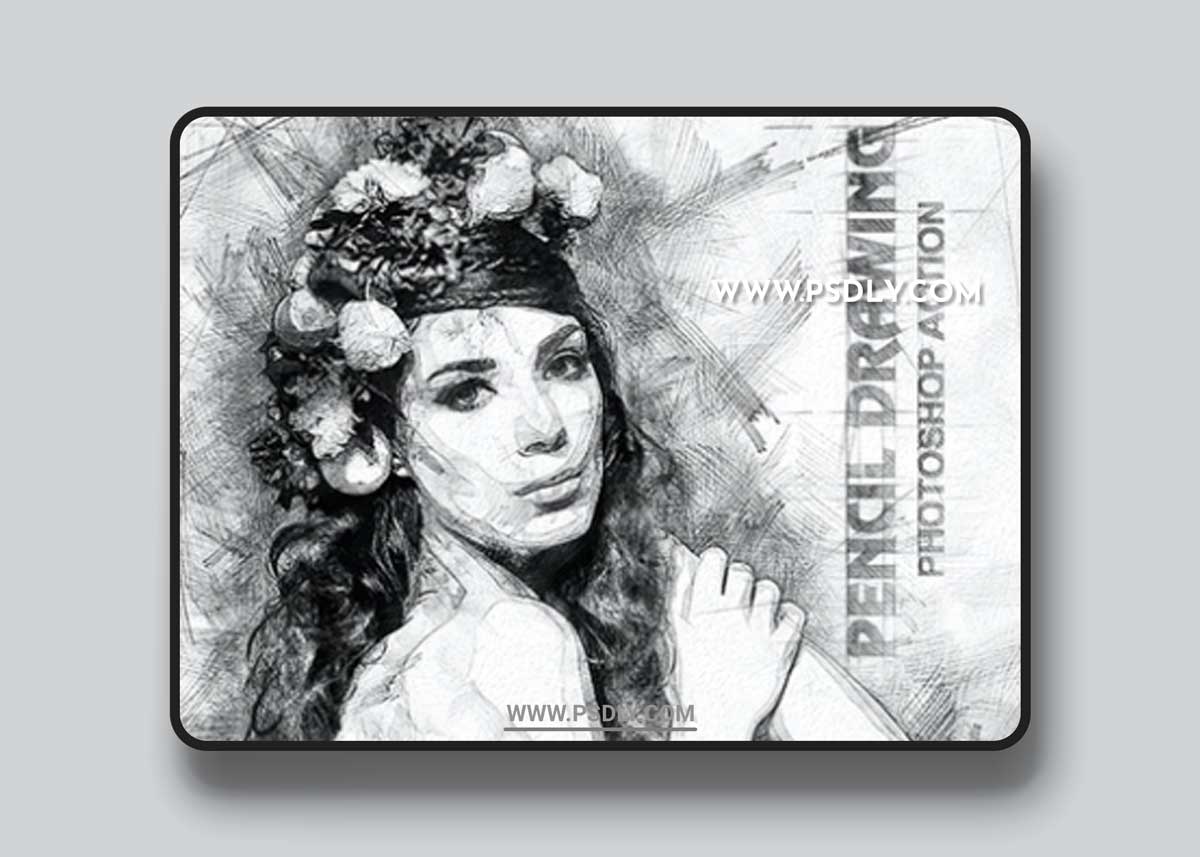 GraphicRiver - Pencil Drawing Photoshop Action 19737502 1 GraphicRiver - Pencil Drawing Photoshop Action 19737502
