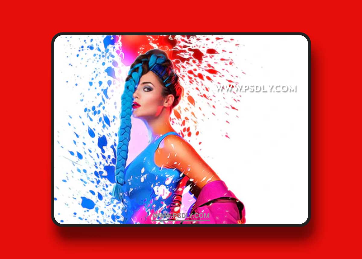 GraphicRiver - Splatter Art Photoshop Action 22499409 1 GraphicRiver - Splatter Art Photoshop Action 22499409