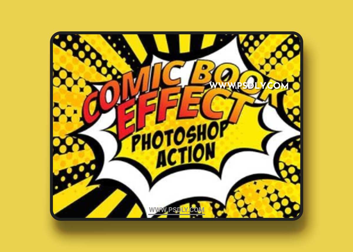 GraphicRiver - Universal Comic Book Effect Photoshop Action 20492119 1 GraphicRiver - Universal Comic Book Effect Photoshop Action 20492119