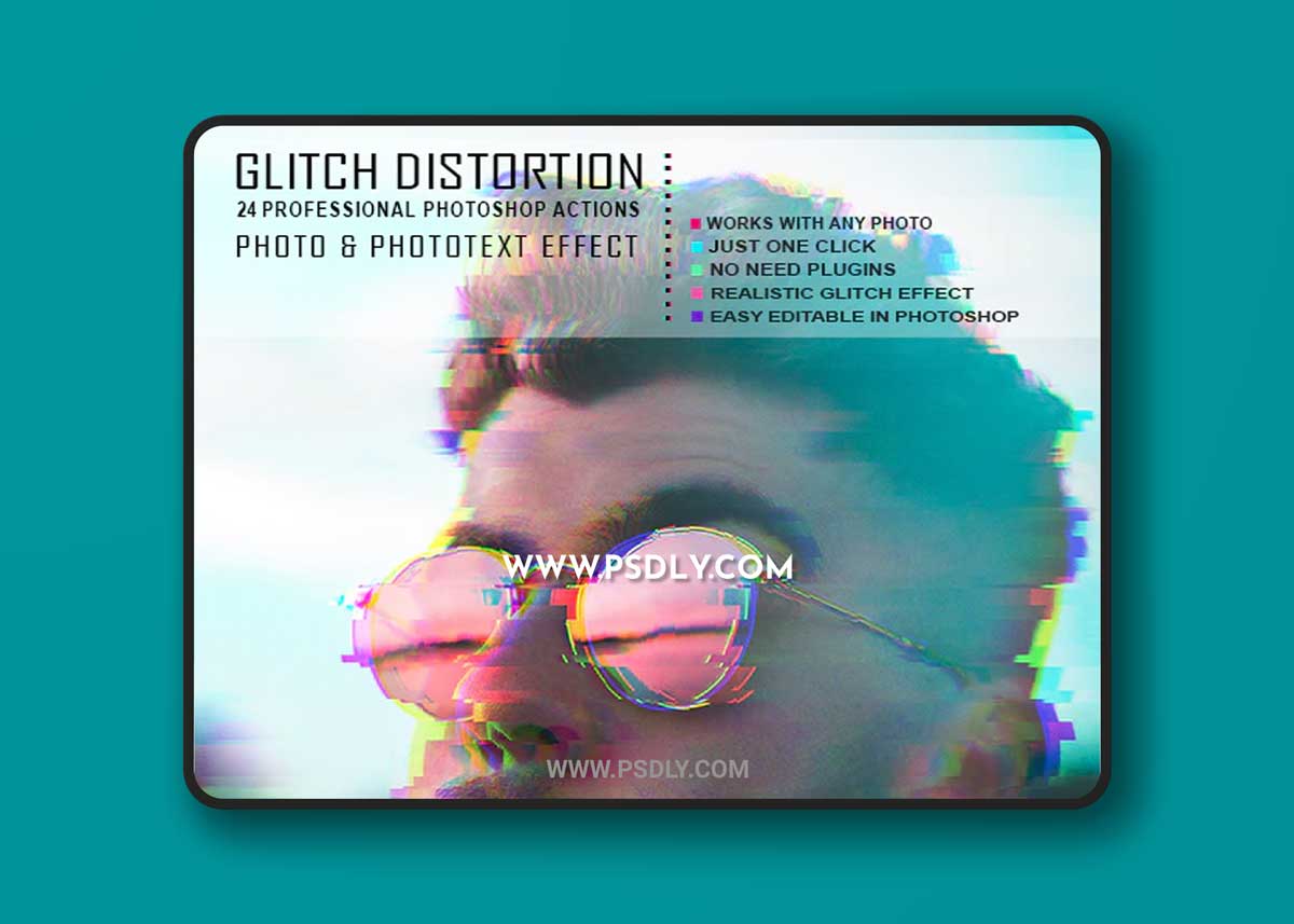 GraphicRiver - VHS Glitch Photo Text Effect - 24 PS Actions 23087929 1 GraphicRiver - VHS Glitch Photo Text Effect - 24 PS Actions 23087929
