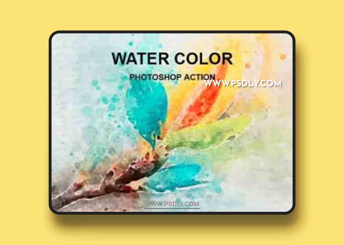 GraphicRiver - Water Color Photoshop Action 21211185 1 GraphicRiver - Water Color Photoshop Action 21211185