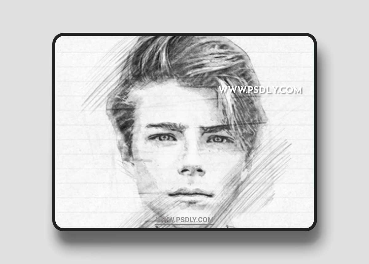 Graphicriver - Pencil Sketch Photoshop Action 22055959 1 Graphicriver - Pencil Sketch Photoshop Action 22055959