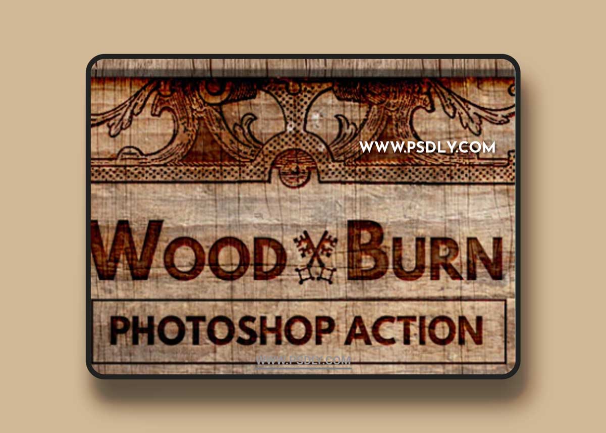 Graphicriver - Wood Burn Effect Photoshop Action 22089411 1 Graphicriver - Wood Burn Effect Photoshop Action 22089411