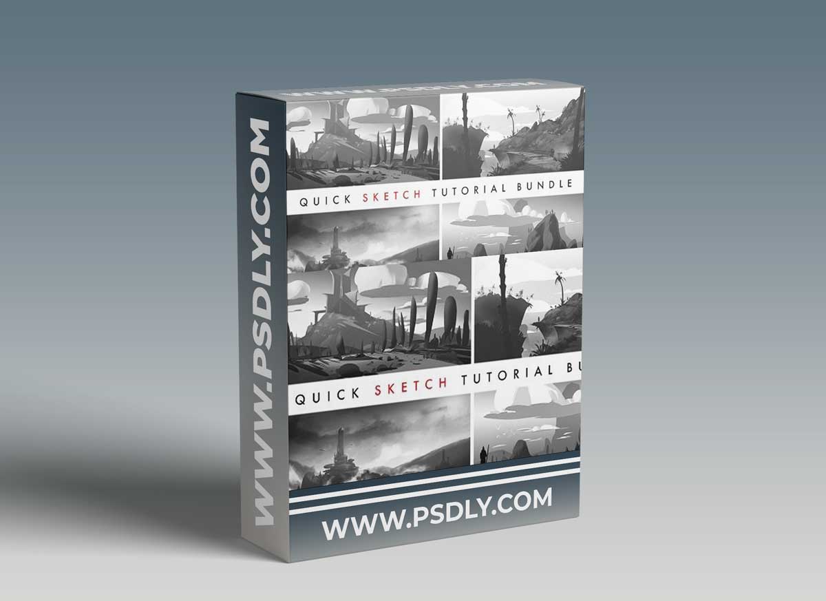 Gumroad - Quick Sketch Tutorial Bundle 1 Gumroad - Quick Sketch Tutorial Bundle
