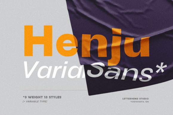 Henju Sans Font 1 Henju Sans Font