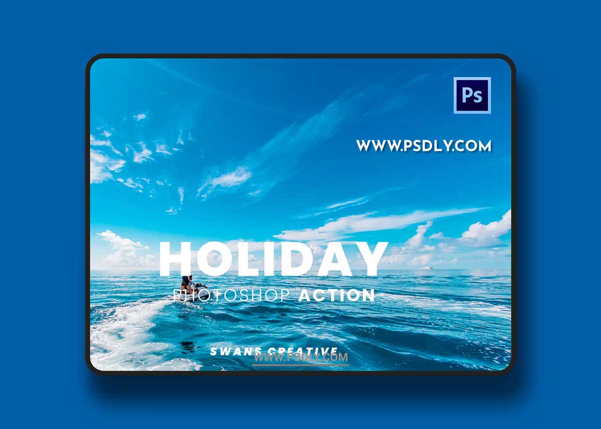 Holiday Photoshop Action 1 Holiday Photoshop Action