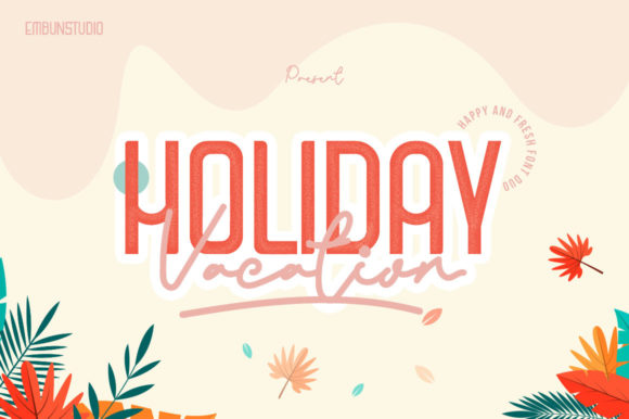 Holiday Vacation Font 1 Holiday Vacation Font