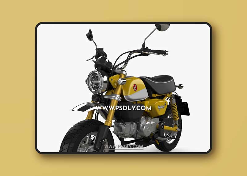 Honda Monkey 125 2019 3D Model 1 Honda Monkey 125 2019 3D Model