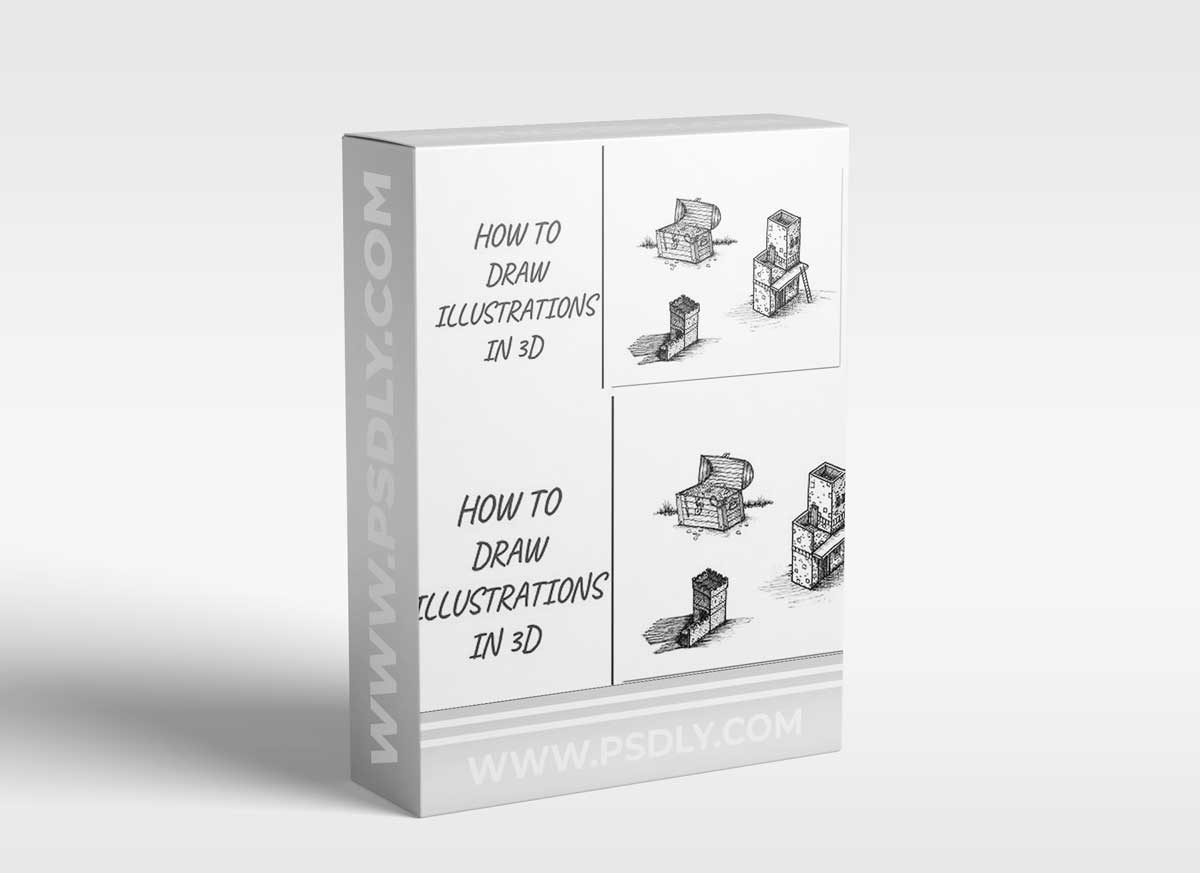 How To Draw Illustrations in 3D 1 How To Draw Illustrations in 3D