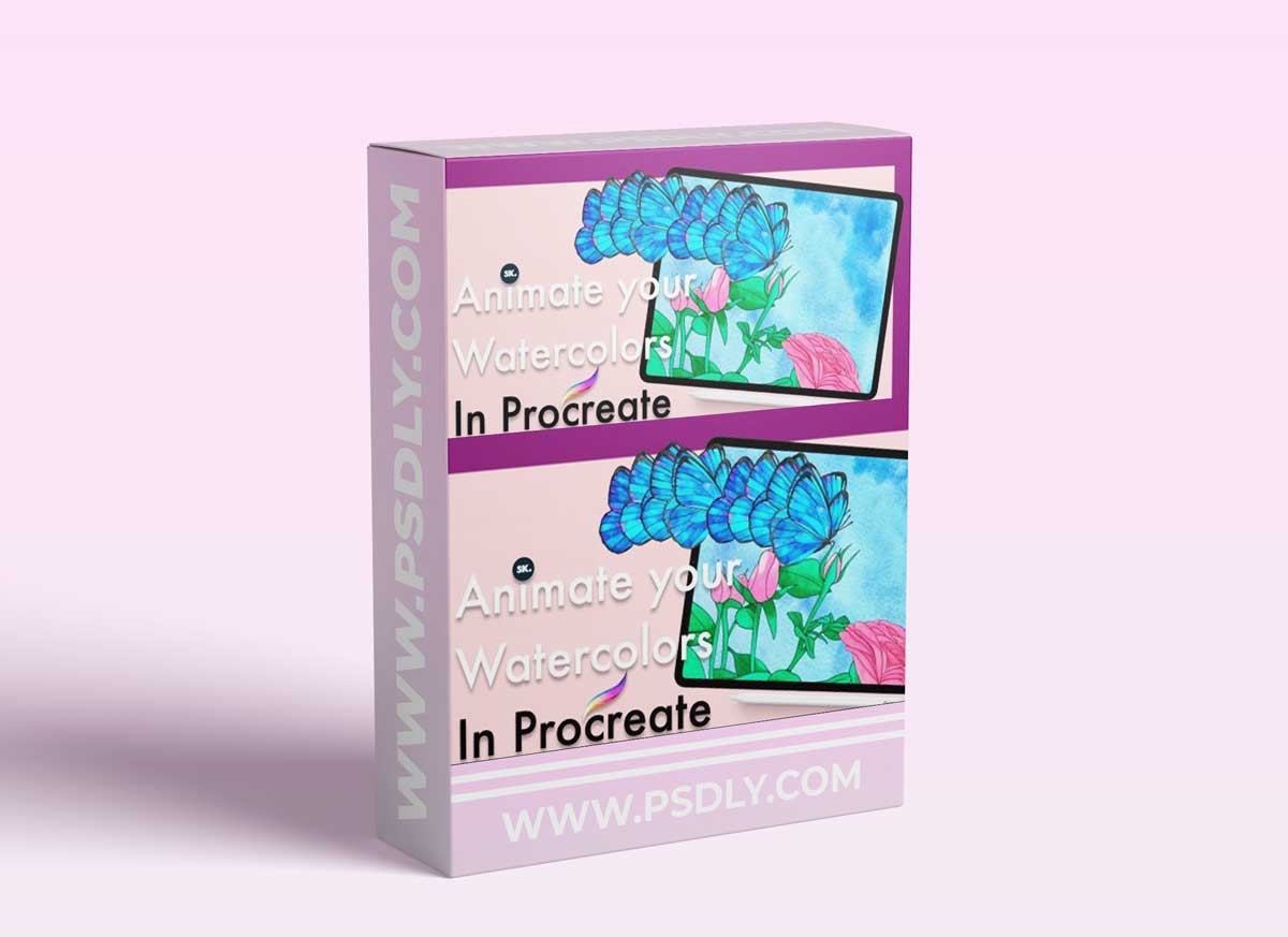 How to animate your watercolors for social media in procreate 1 How to animate your watercolors for social media in procreate