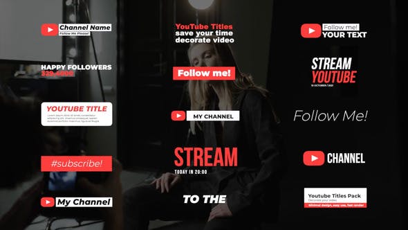 Videohive Youtube Titles 2.0 | After Effects 33872344 1 Videohive Youtube Titles 2.0 | After Effects 33872344