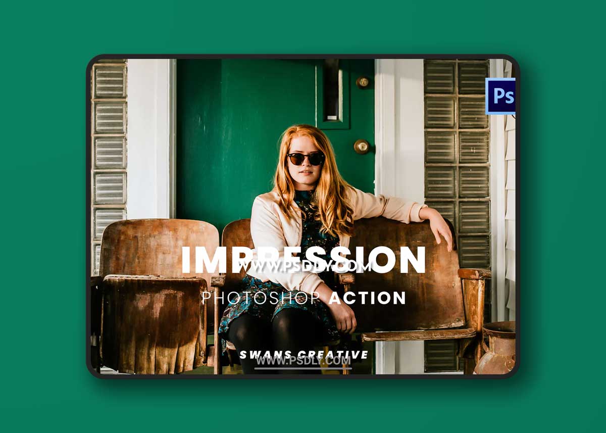 Impression Photoshop Action 1 Impression Photoshop Action