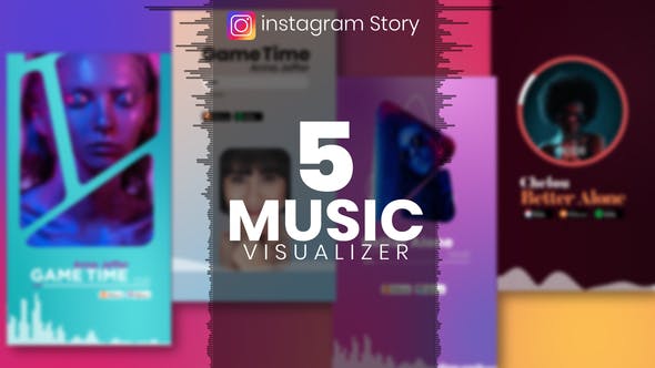 Videohive - Music Visualizer Template for Instagram Story - 33858999 1 Videohive - Music Visualizer Template for Instagram Story - 33858999