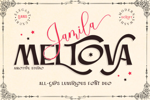 Jamila Meltova Font 1 Jamila Meltova Font
