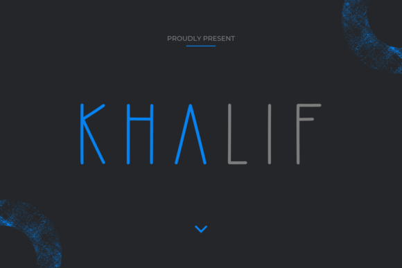 Khalif Font 1 Khalif Font