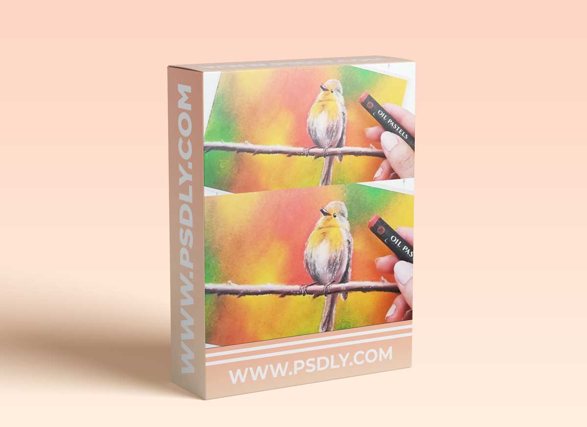 Layering Oil Pastels 101 : Paint a Realistic Bird with Autumn Colors 1 Layering Oil Pastels 101 : Paint a Realistic Bird with Autumn Colors