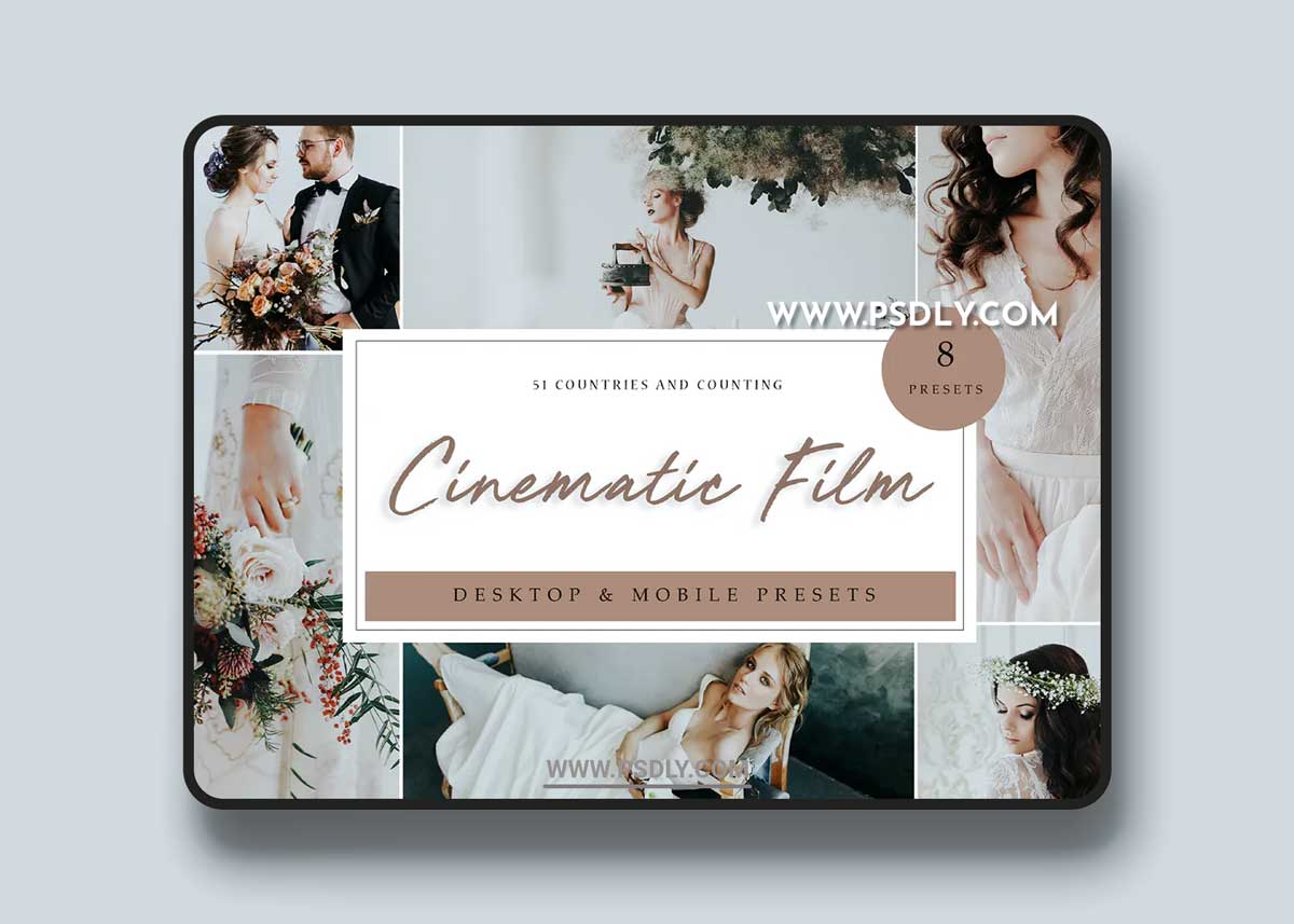 Lightroom Presets - Cinematic Film 1 Lightroom Presets - Cinematic Film