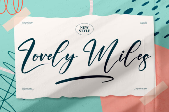Lovely Miles Font 1 Lovely Miles Font