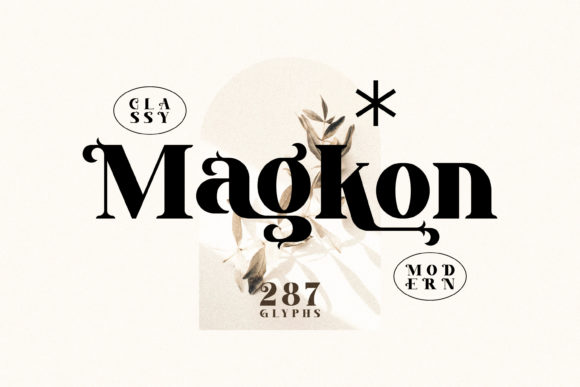 Magkon Font 1 Magkon Font