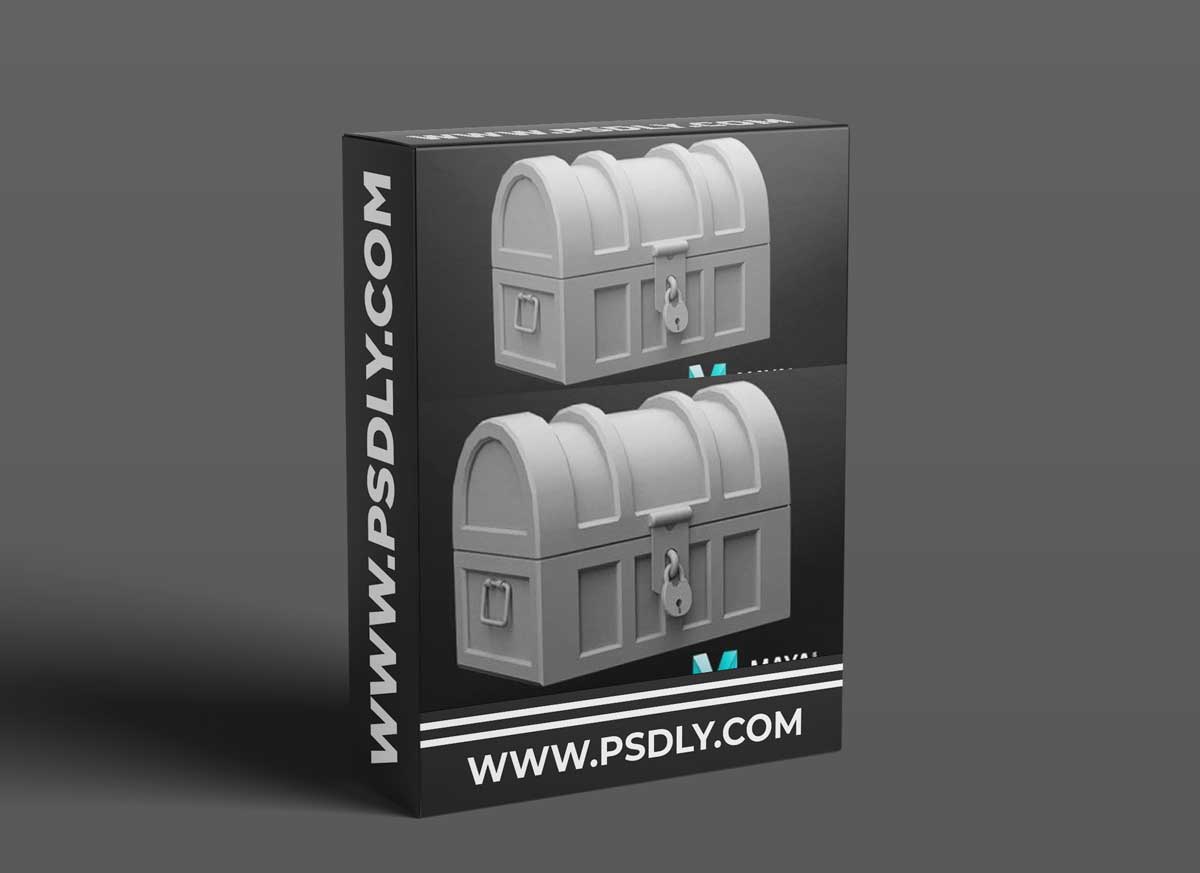 Maya For beginners - Model a Treasure Chest Step by step 1 Maya For beginners - Model a Treasure Chest Step by step
