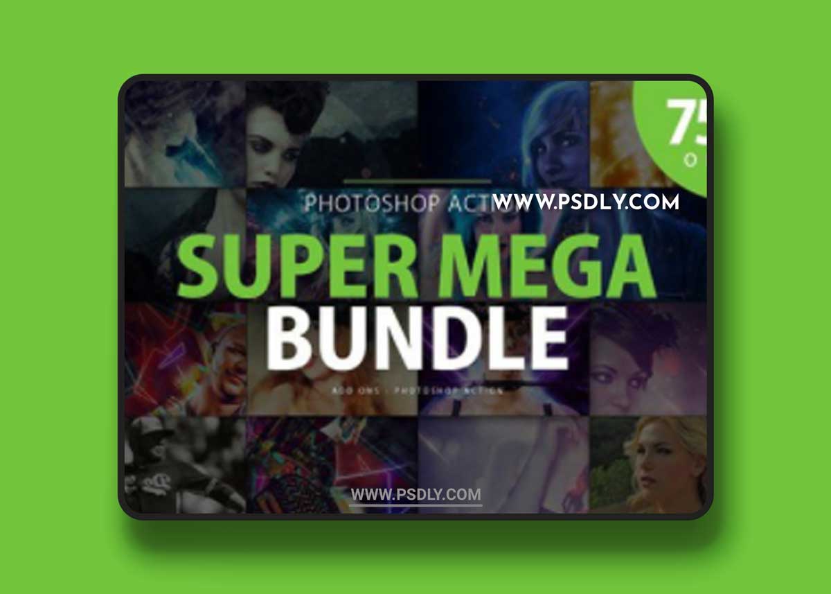 Mega Bundle Photoshop Action 1 Mega Bundle Photoshop Action
