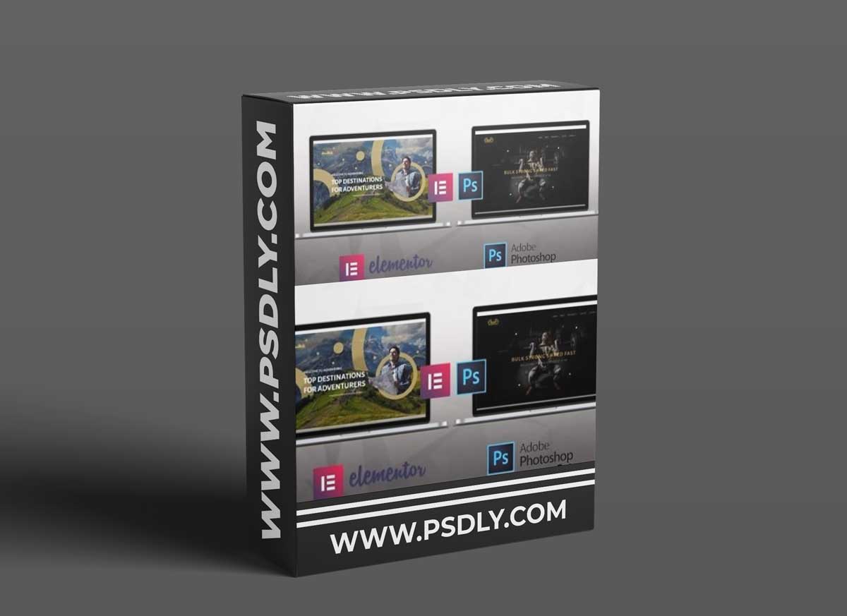 Modern Wordpress Websites 2021 | Elementor & Adobe Photoshop 1 Modern Wordpress Websites 2021 | Elementor & Adobe Photoshop