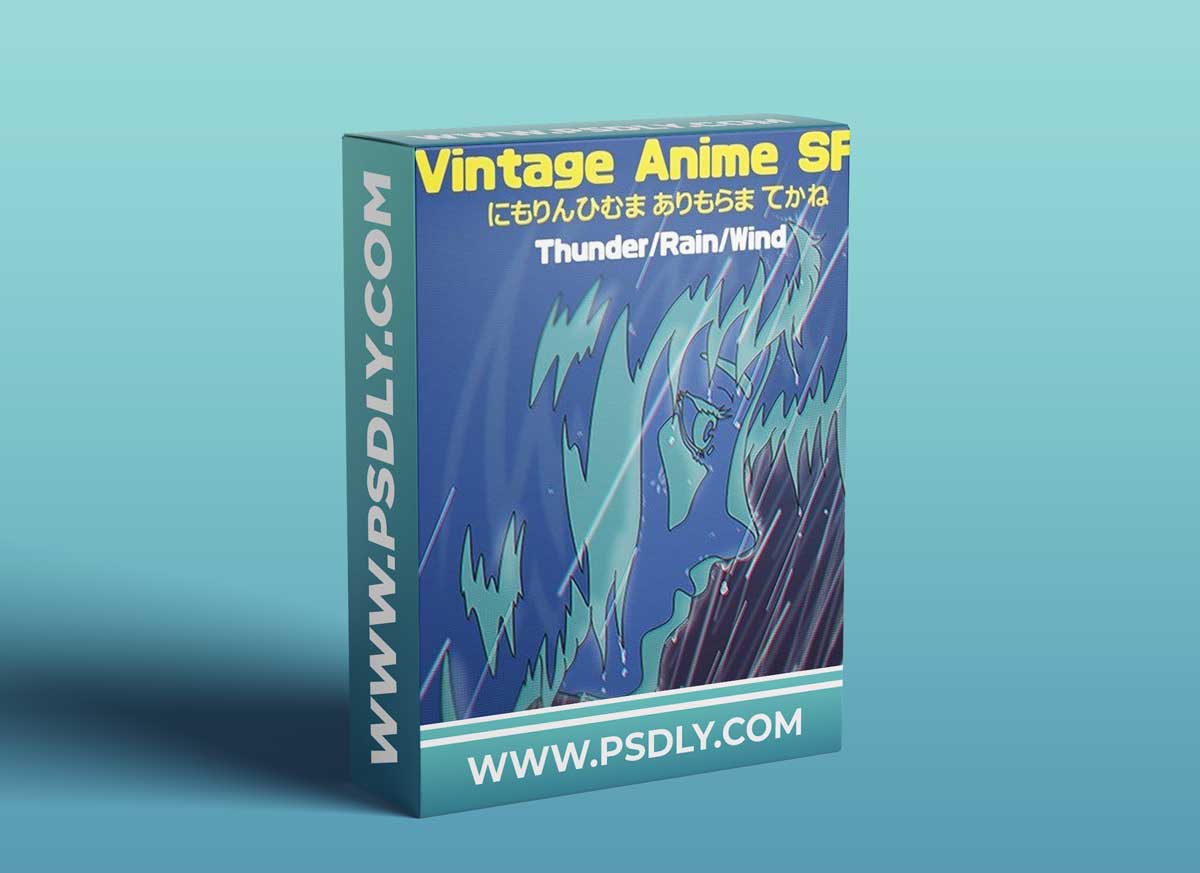 Moon Echo Audio Vintage Anime SFX Thunder Rain Wind WAV 1 Moon Echo Audio Vintage Anime SFX Thunder Rain Wind WAV