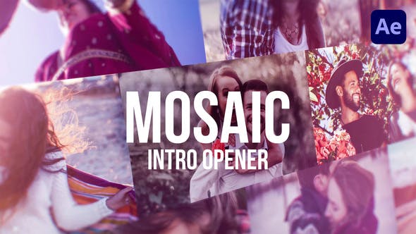 Videohive Mosaic Intro 33542813 1 Videohive Mosaic Intro 33542813