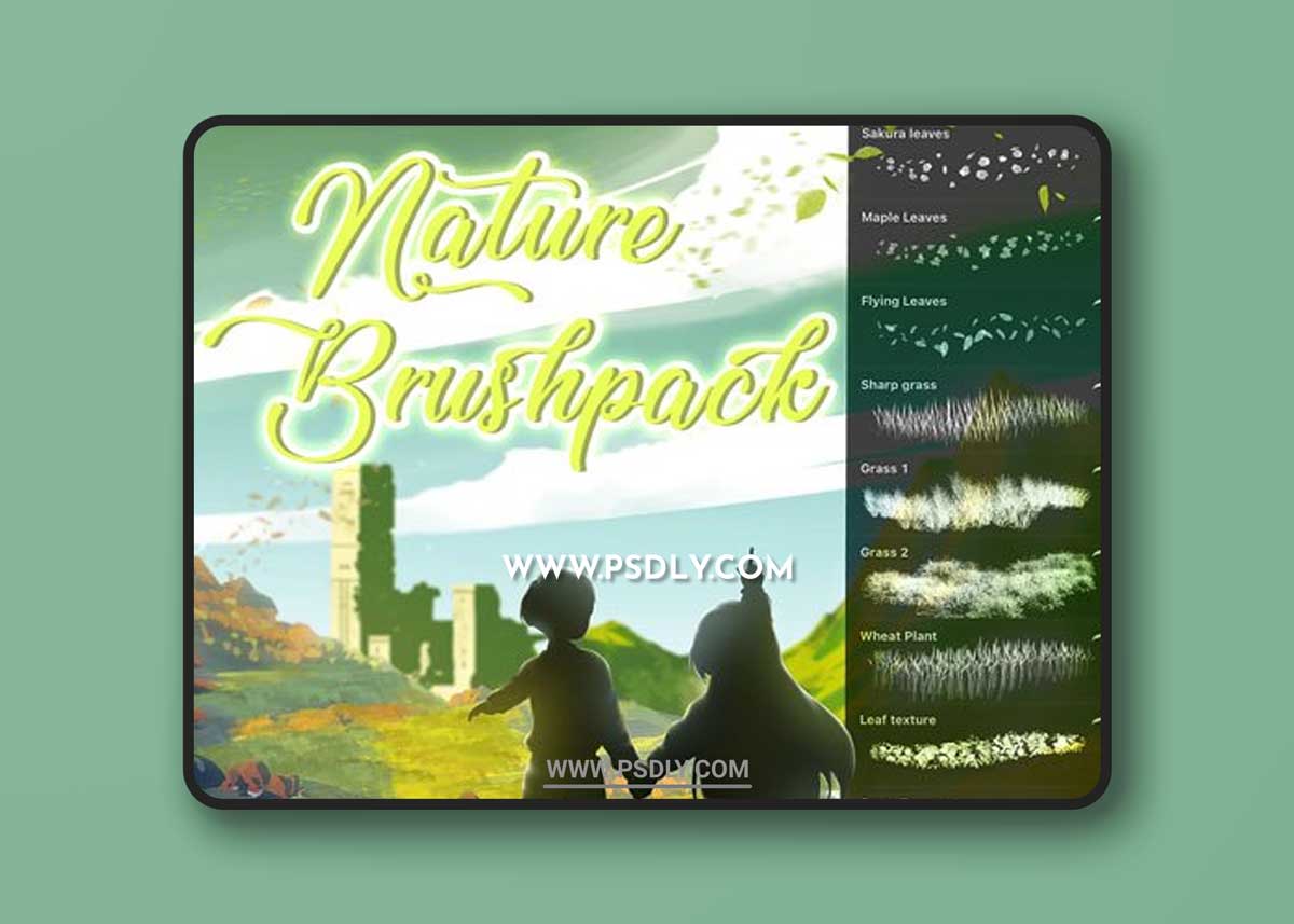 Nature Brushpack for Procreate 1 Nature Brushpack for Procreate