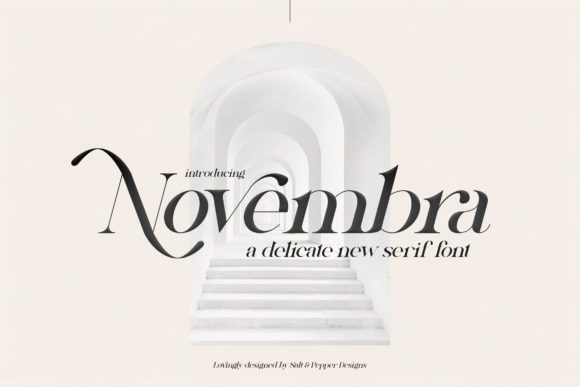 Novembra Font 1 Novembra Font