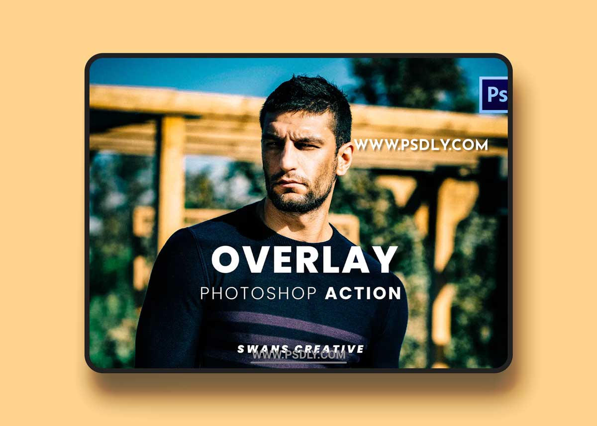 Overlay Photoshop Action 1 Overlay Photoshop Action